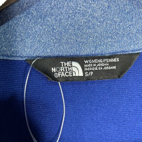 The North Face Jacket Women's Size Small Blue Colorblock Zip Front Pockets EUC - Picture 6 of 9